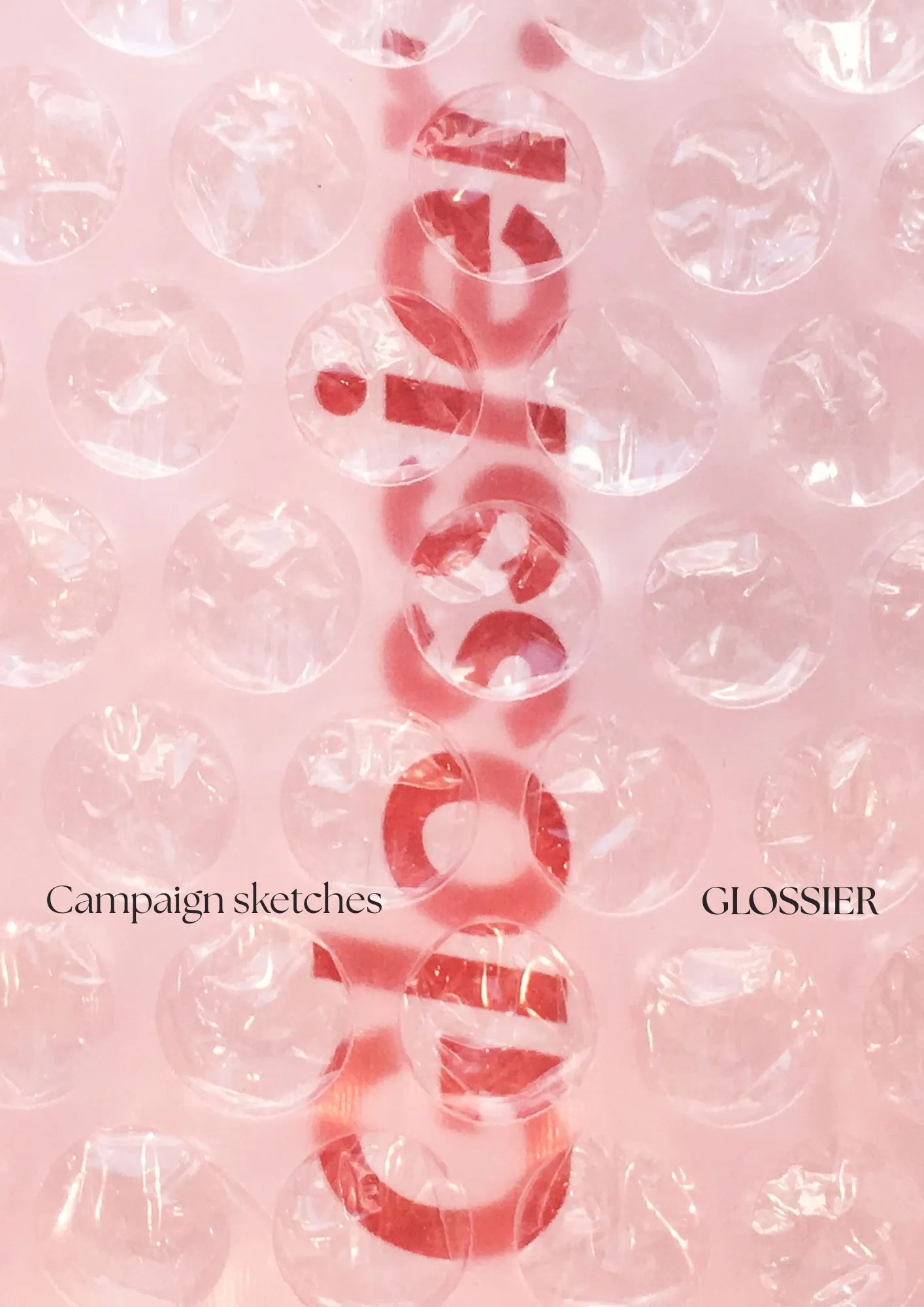 Campaña para Glossier