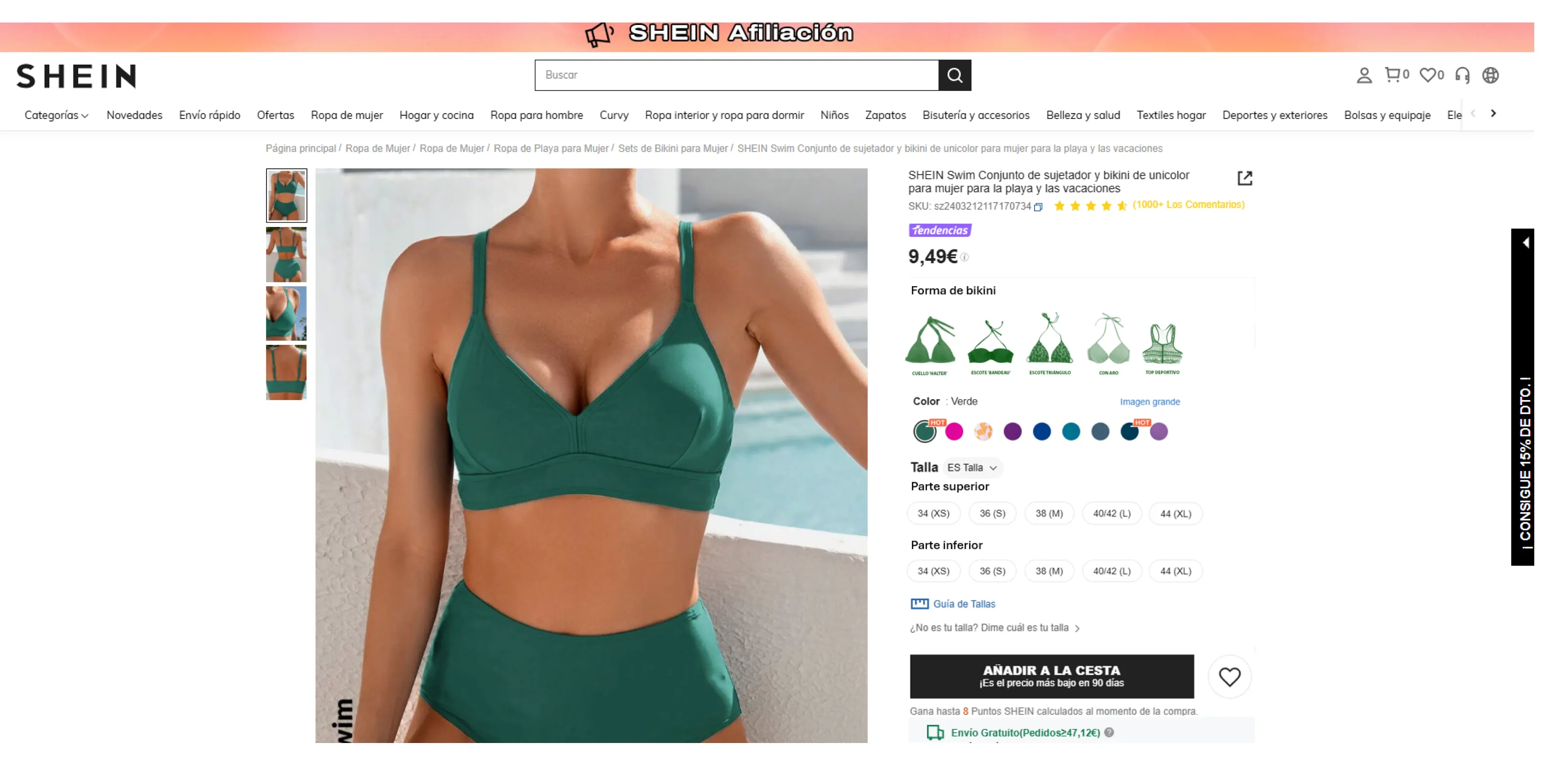 Propuesta web para SHEIN