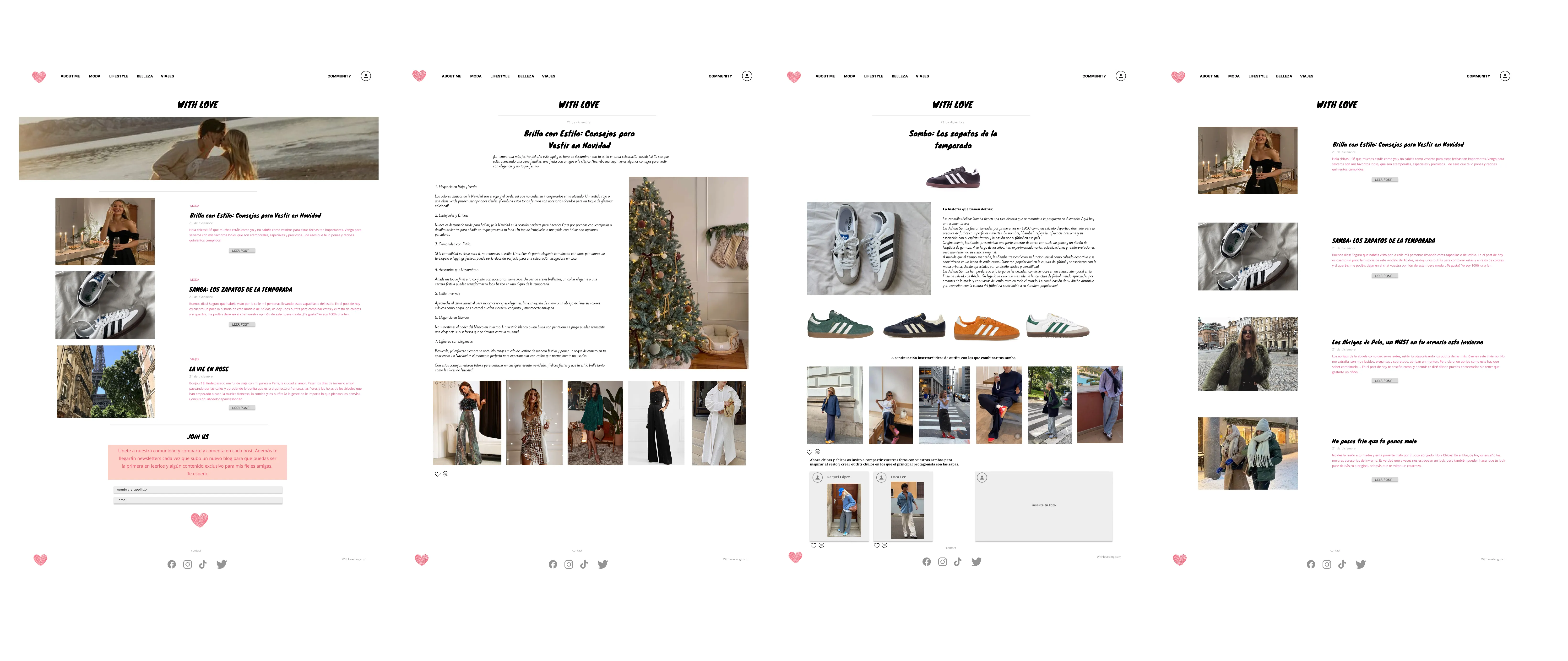 Cabecera del blog With Love